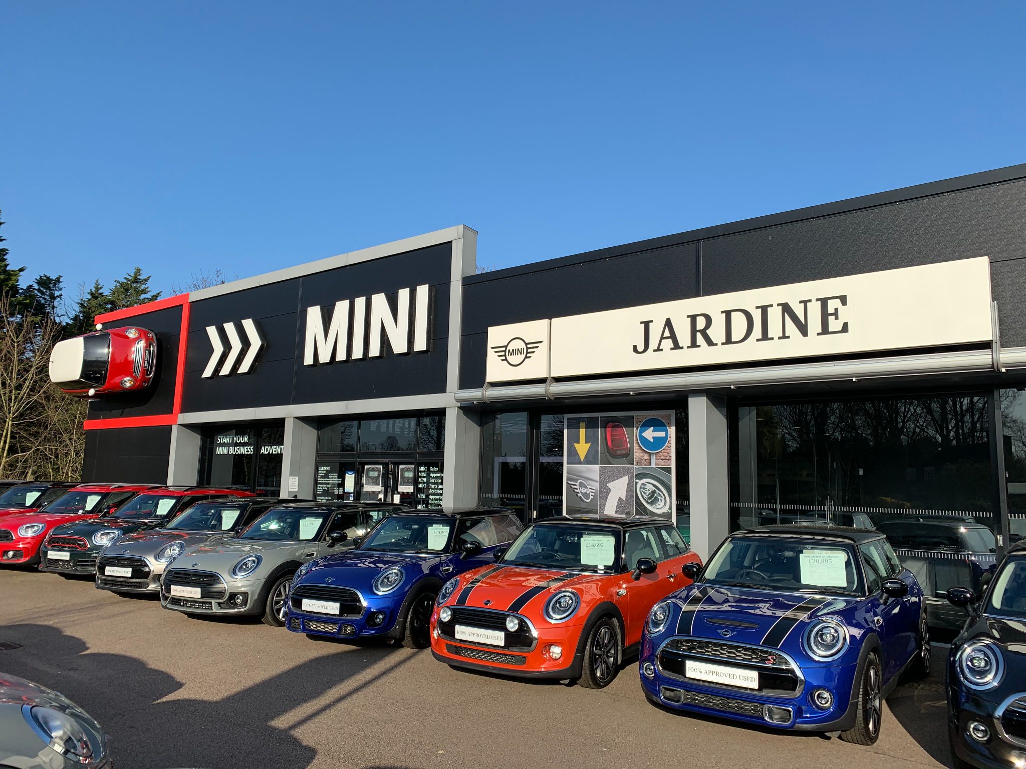 Jardine Bury St Edmunds MINI Car dealership in Bury St Edmunds